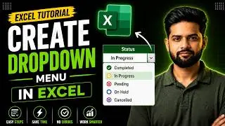 Advanced Excel Tutorial | How to Create Dropdown Option in Excel | Excel Dropdown Tricks | TechLoons