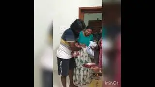 My baby welcoming home by her chithi😍🤗/ RM views / baby girl maanvi 🥰