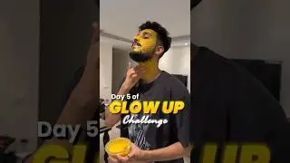 Glowing Skin in Budget | Day 5 Glowup Challenge #shorts #skincare