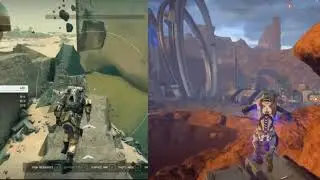 Starfield vs Mass Effect Andromeda jumping animation
