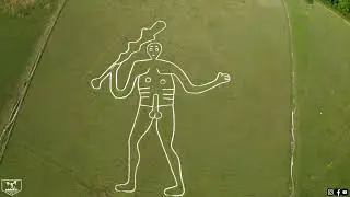Chalk Figures Of England By Drone 4K