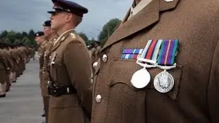 Medics Receive Op Herrick Medals in Germany 21.06.14