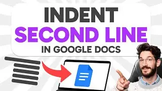 How to INDENT SECOND LINE in Google Docs (Step by Step)