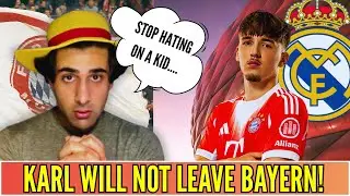 Lennart Karl Will NOT Go To Real Madrid So Bayern Fans CHILL OUT!