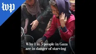 Why 1 in 5 people in Gaza are in danger of starving