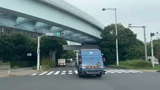 MOVING JAPAN【road trip】TOKYO JAPAN【moving car】TOKYO-TO【back road】KOUTOU-KU  AOUMI【ROAD TRIP】part 2 🚗