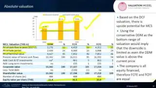 Learning Valuation: M.C.S. Steel PCL