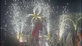 Varmala with Fanwheel and cold pyro