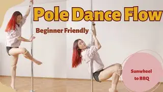 Beginner Pole Dance Transition Tutorial || Learn Pole Dance at Home