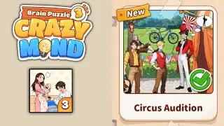 Brain Puzzle 3 Crazy Mind, уровень 10, игровой процесс.