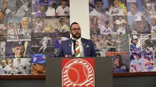 Chris Vaccaro Speech for the Italian American Baseball Foundation Induction into the NY Baseball HOF
