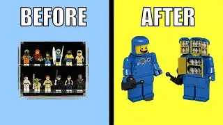 Building the COOLEST Lego Mini-Fig Display