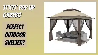 REVIEW (2026): 11'X11' Pop Up Gazebo. Features