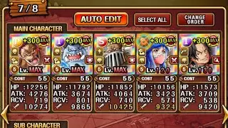 OPTC Fighters in Rumble (Near Maxed Team)