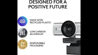Logitech MX Brio 4K Webcam &ndash; Advanced Image Quality and Pro Sound