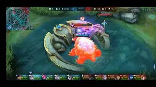 Mobile Legends gameplay // Ranked match // character -- Dyrroth //