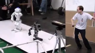 Dubstep Robots - Kinect Dual Robot Dance