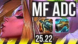 MISS FORTUNE & Nautilus vs YUNARA & Neeko (ADC) | 10/0/2, Legendary | KR Challenger | 25.22