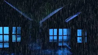 Dark Night Rain Sounds for Fast Sleep | Peaceful Relaxation and Calm Ambience