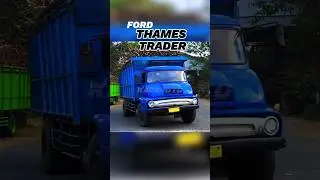 Truk legendaris: Ford Thames Trader 🇬🇧🔥 Ternyata Masih Dipakai Angkut Tebu #shorts #fordthamestrader