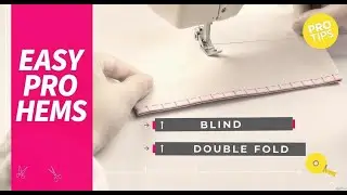 Advanced Hemming Techniques: Blind Hem, Rolled Hem, and Double Fold Hem