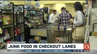 Junk food in checkout lines