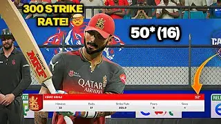 PLAYING IPL 2026 AS VIRAT KOHLI FOR RCB! 👑 300+ STRIKE RATE AGAIN! 🔥 (EPISODE 07)  #ViratKohli