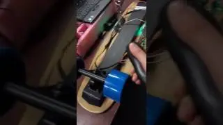 Maytech 90mm hub motor test video with double VESC at 22.2V