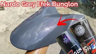 Warna Solid Disemprot Bunglon‼️Nardo Grey Efect Bunglon Shogun Z
