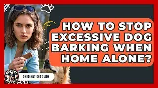 How To Stop Excessive Dog Barking When Home Alone? - Obedient Dog Guide