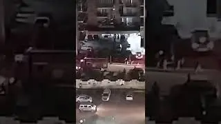 greater noida west la residentia me khadi gadi me lagi aag