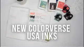 Swatch With Me: New Colorverse USA Inks!