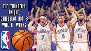 Carmelo Anthony traded to Thunder! OKC's unique, confusing big 3!