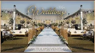 Amazing Outdoor Pakistani Wedding Reception Decoration ideas | Daylight Weddings in Pakistan
