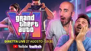 GTA VI🔥Reaction e commento LIVE con Pierpaolo e Serino
