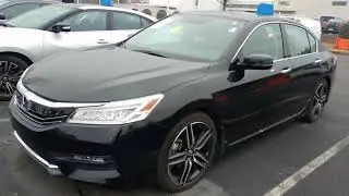 2017 Crystal Black Pearl Honda Accord 4D Sedan #8682A