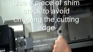 Okuma Lathe Setting Z axis program zero on P300L control