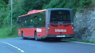 Bilbobus - Hispano Habit  Mercedes Benz O530 y Volvo B7L en Monte Kobeta