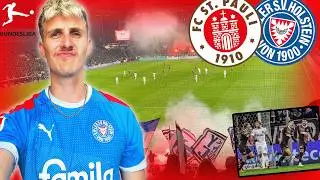 KLATSCHE im NORDDUELL 🫠 ST PAULI - HOLSTEIN KIEL STADIONVLOG 💥 PYRO, CHOREOS & TOP STIMMUNG 🔥🔥🔥