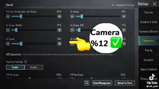PUBG M416 ga 6x sozlash