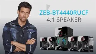 4.1 Speaker 'ZEB-BT4440RUCF' | Zebronics