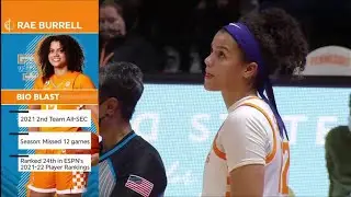 Rae Burrell Has First Big Game Since Returning From Injury, Leads #5 Tennessee In Rout Of #19 UK