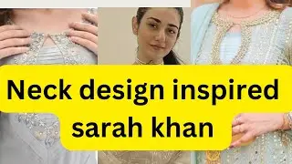 #sarahfalak#fashion2025|Trendy neck design|Latest neck design|Neck design 2025