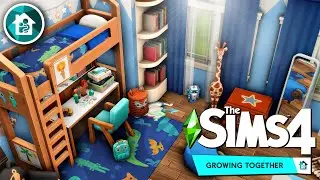 Идеи для детской спальни! 🧸🦖 || The Sims 4 Растём вместе: Скоростное строительство