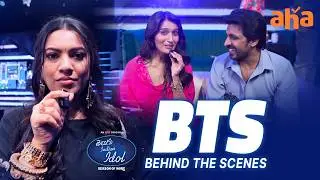 Telugu Indian Idol S4 | Behind The Scenes | Thaman | Karthik | Geetha Madhuri | Aha | BTS