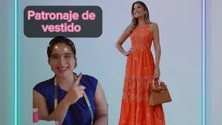 Patronaje de vestido sin hombros! transformacion de patrones!