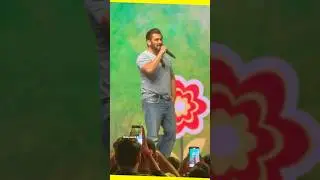 Salman khan live song #salmankhan