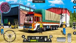 Indian Truck Cargo Simulator 2021 | New Truck Delivery Lorry Games - New Android Gameplay
