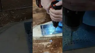 making a cribbage board out of elm wood oval #games