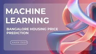 Bangalore Housing price prediction-Machine Learning regression Live Coding